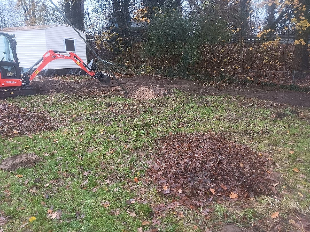 Baugrubenaushub von Homeservice Steppuhn